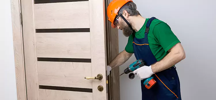 Replace Internal Door Handle with Lock Kendall West