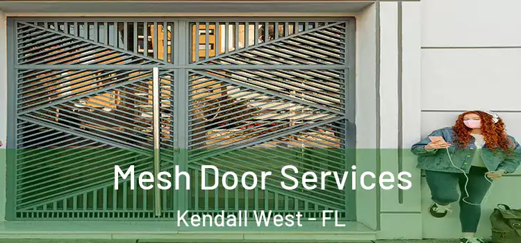 Mesh Door Services Kendall West - FL